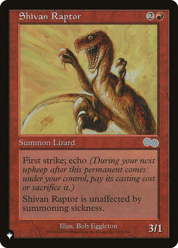 Shivan Raptor [The List] | Local Legends