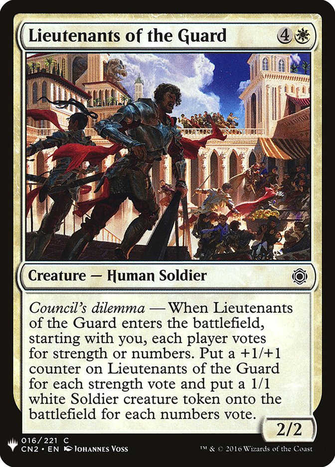 Lieutenants of the Guard [Mystery Booster] | Local Legends