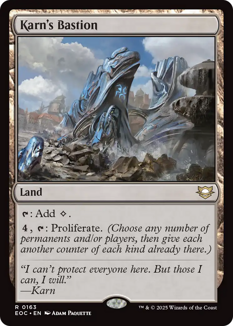 Karn's Bastion [Edge of Eternities Commander] | Local Legends