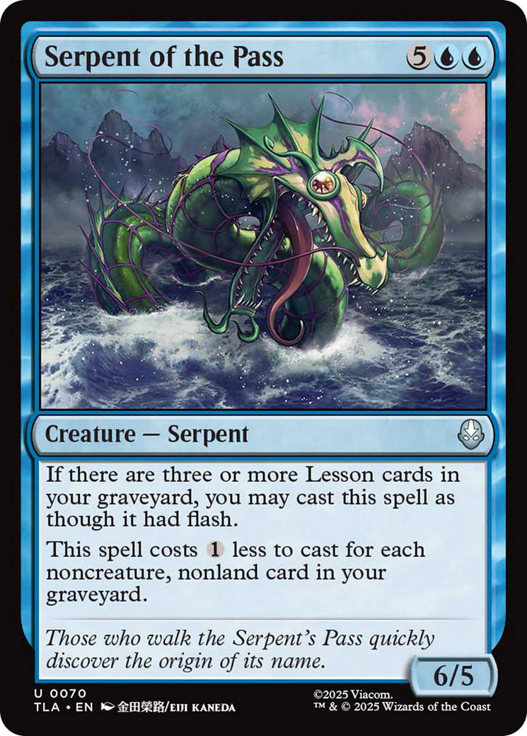 Serpent of the Pass [Avatar: The Last Airbender] | Local Legends