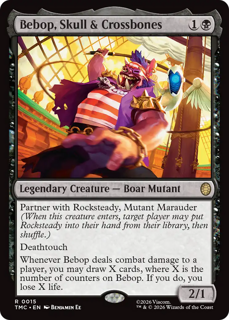 Bebop, Skull & Crossbones [Teenage Mutant Ninja Turtles Commander] | Local Legends