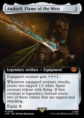 Anduril, Flame of the West (Extended Art) [The Lord of the Rings: Tales of Middle-Earth] | Golgari Games