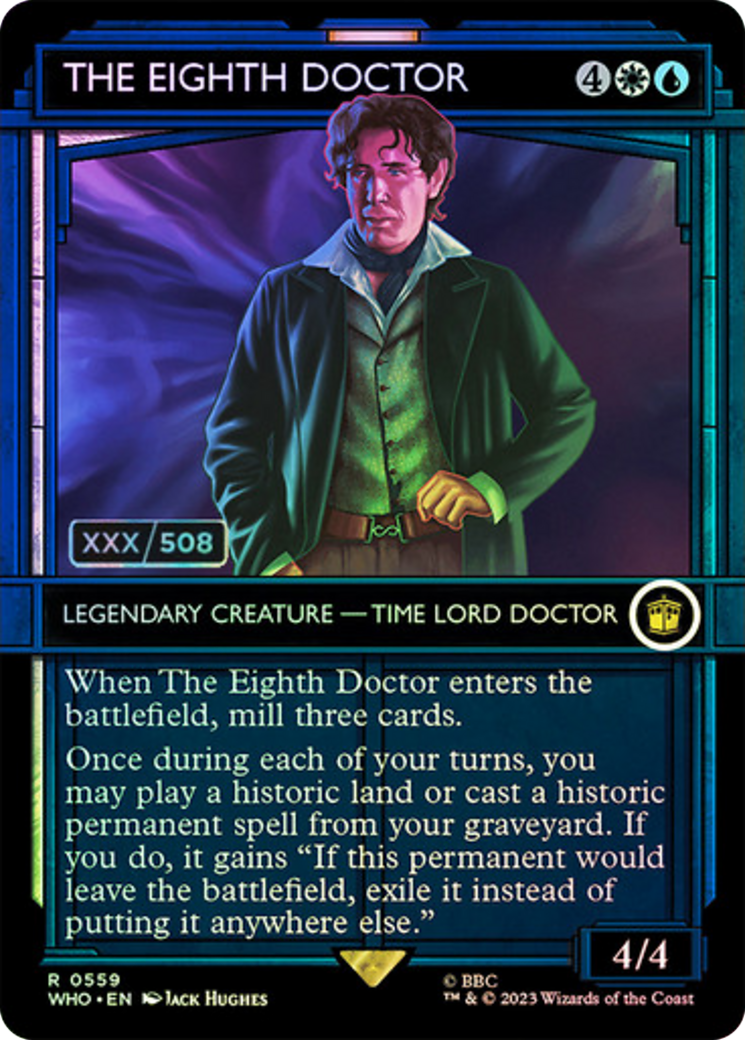 The Eighth Doctor (Serial Numbered) [Doctor Who] | Golgari Games