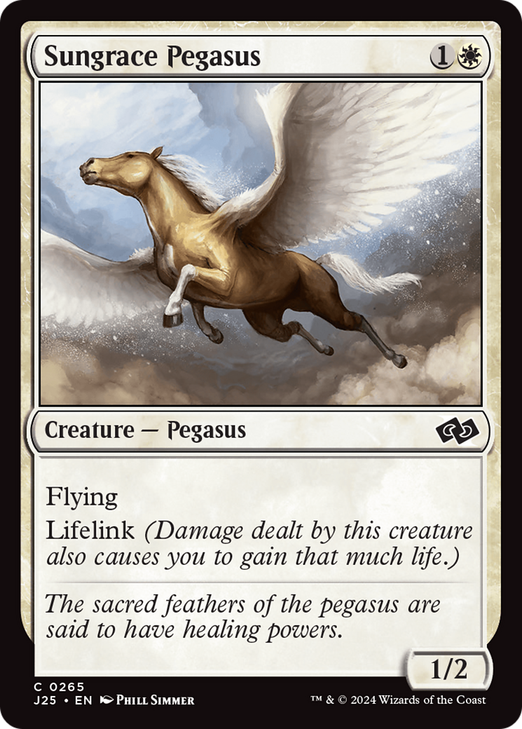 Sungrace Pegasus [Foundations Jumpstart] | Local Legends