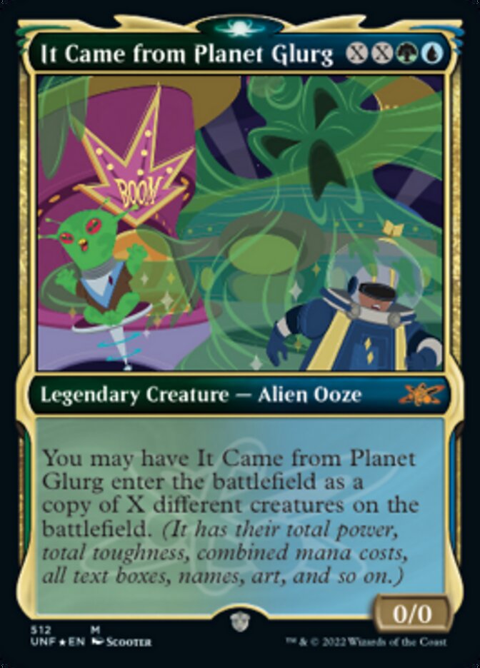 It Came from Planet Glurg (Showcase) (Galaxy Foil) [Unfinity] | Golgari Games