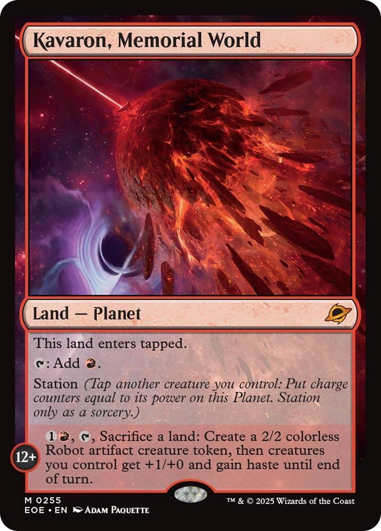 Kavaron, Memorial World [Edge of Eternities] | Local Legends