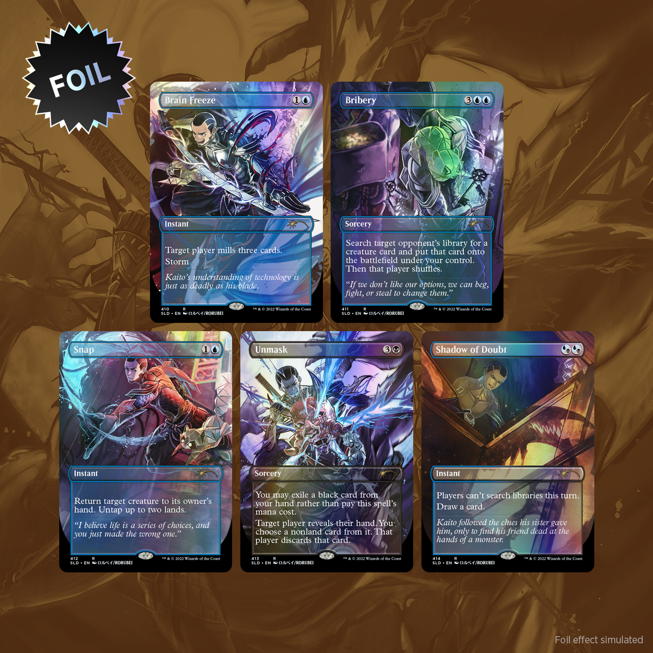 Secret Lair: Drop Series - Introducing (Kaito Shizuki - Foil Edition) | Local Legends