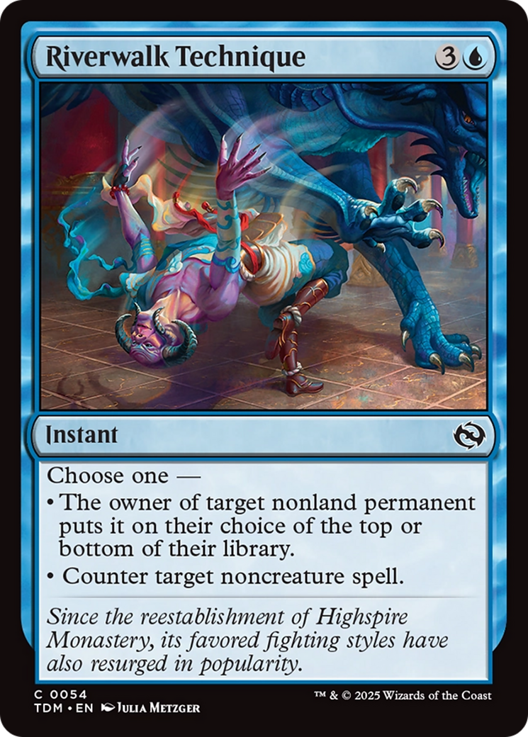 Riverwalk Technique [Tarkir: Dragonstorm] | Local Legends