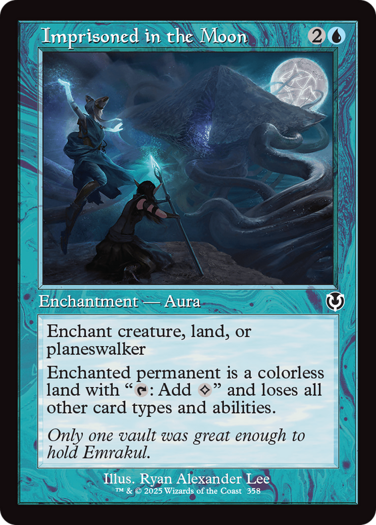 Imprisoned in the Moon (Retro Frame) [Innistrad Remastered] | Local Legends