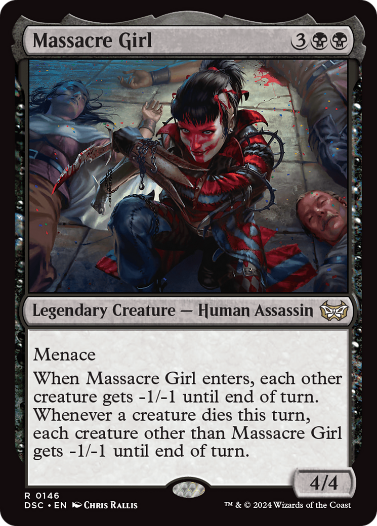Massacre Girl [Duskmourn: House of Horror Commander] | Local Legends