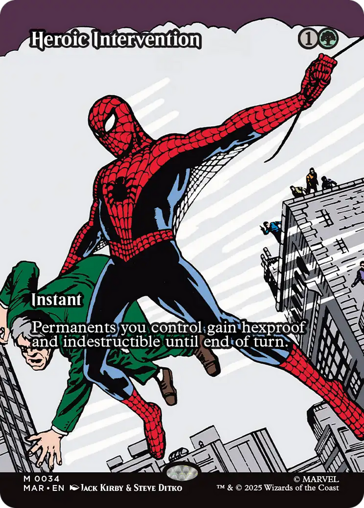 Heroic Intervention (Borderless) [Marvel Universe: Eternal-Legal] | Local Legends