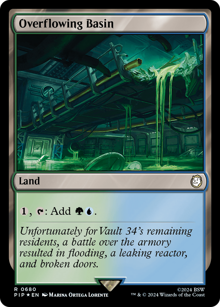 Overflowing Basin (Surge Foil) [Fallout] | Local Legends
