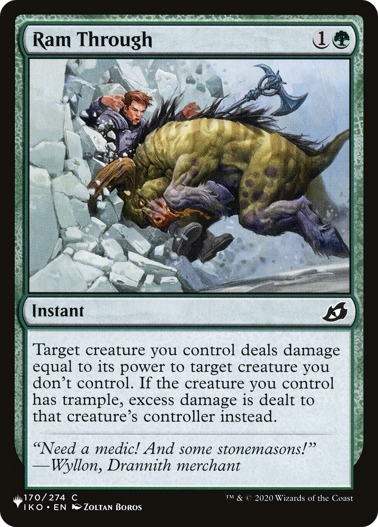 Ram Through [The List] | Local Legends