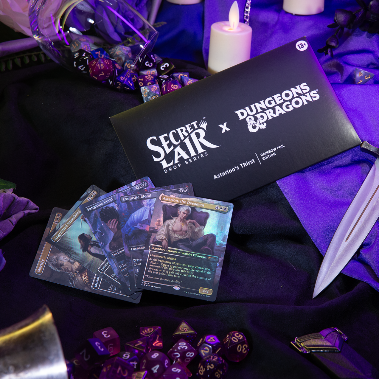 Secret Lair: Drop Series - Secret Lair x Dungeons & Dragons (Astarion's Thirst - Rainbow Foil Edition) | Local Legends