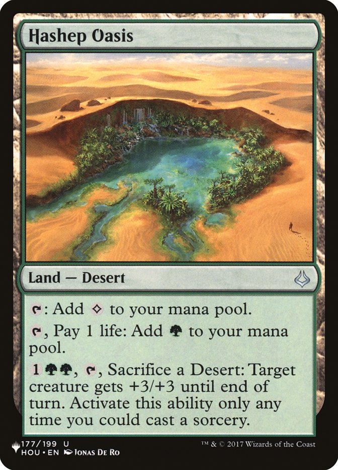 Hashep Oasis [The List] | Local Legends