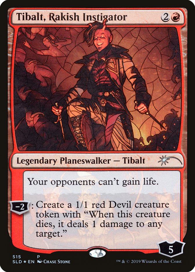 Tibalt, Rakish Instigator (Stained Glass) [Secret Lair Drop Promos] | Golgari Games