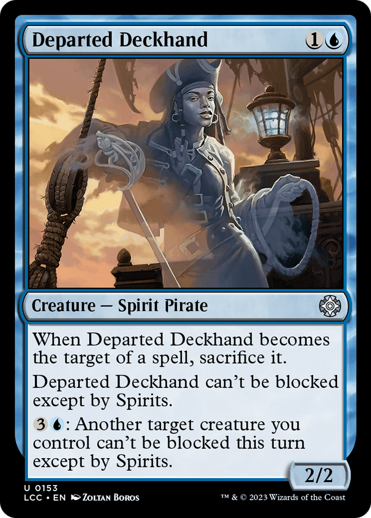 Departed Deckhand [The Lost Caverns of Ixalan Commander] | Local Legends