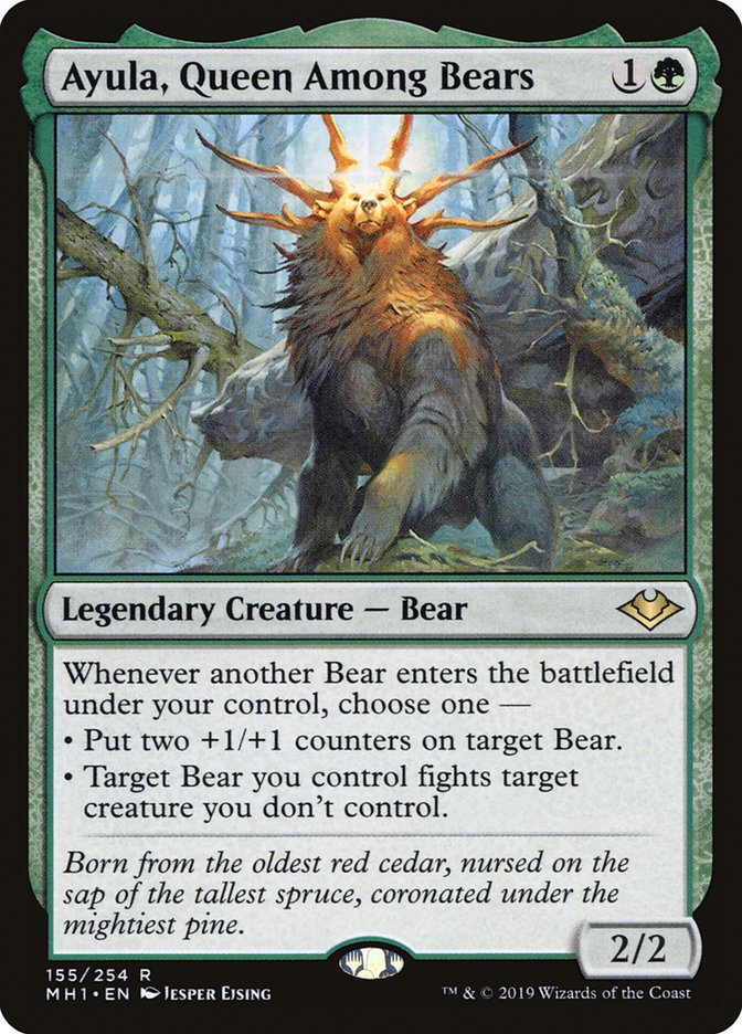 Ayula, Queen Among Bears [Modern Horizons] | Golgari Games