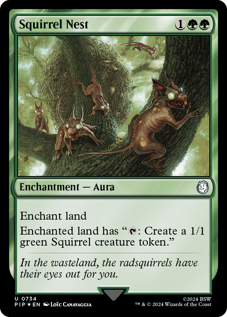 Squirrel Nest (Surge Foil) [Fallout] | Local Legends