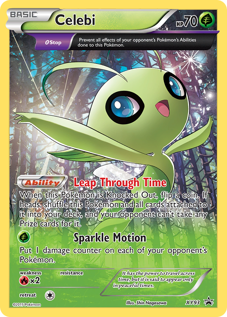 Celebi (XY93) [XY: Black Star Promos] | Golgari Games