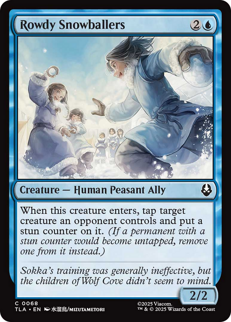 Rowdy Snowballers [Avatar: The Last Airbender] | Local Legends