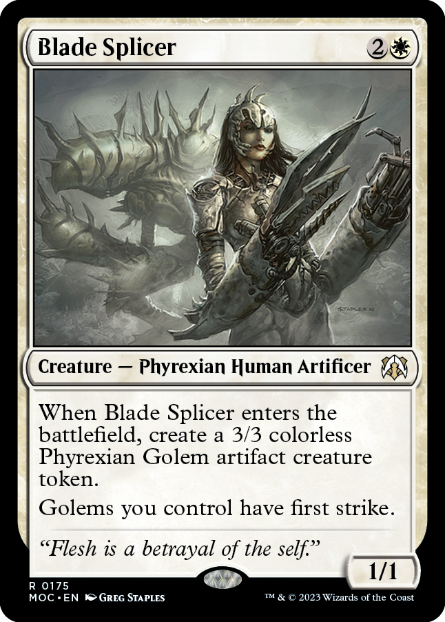 Blade Splicer [March of the Machine Commander] | Local Legends
