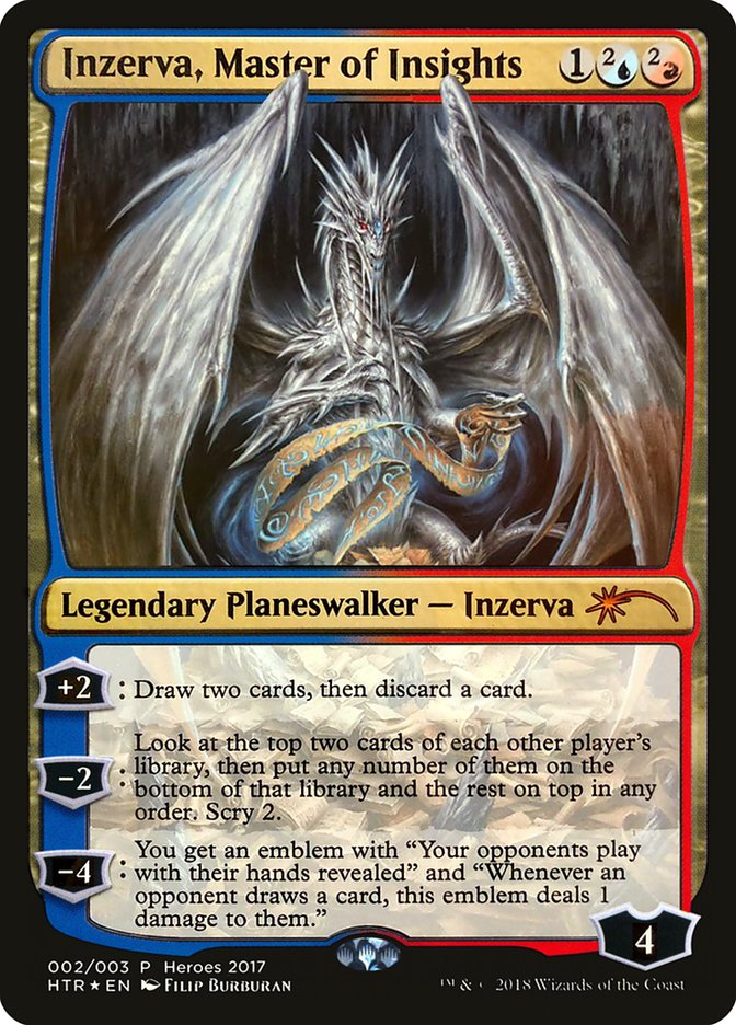 Inzerva, Master of Insights [Heroes of the Realm] | Golgari Games