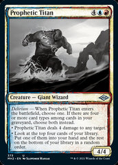 Prophetic Titan (Sketch) [Modern Horizons 2] | Golgari Games