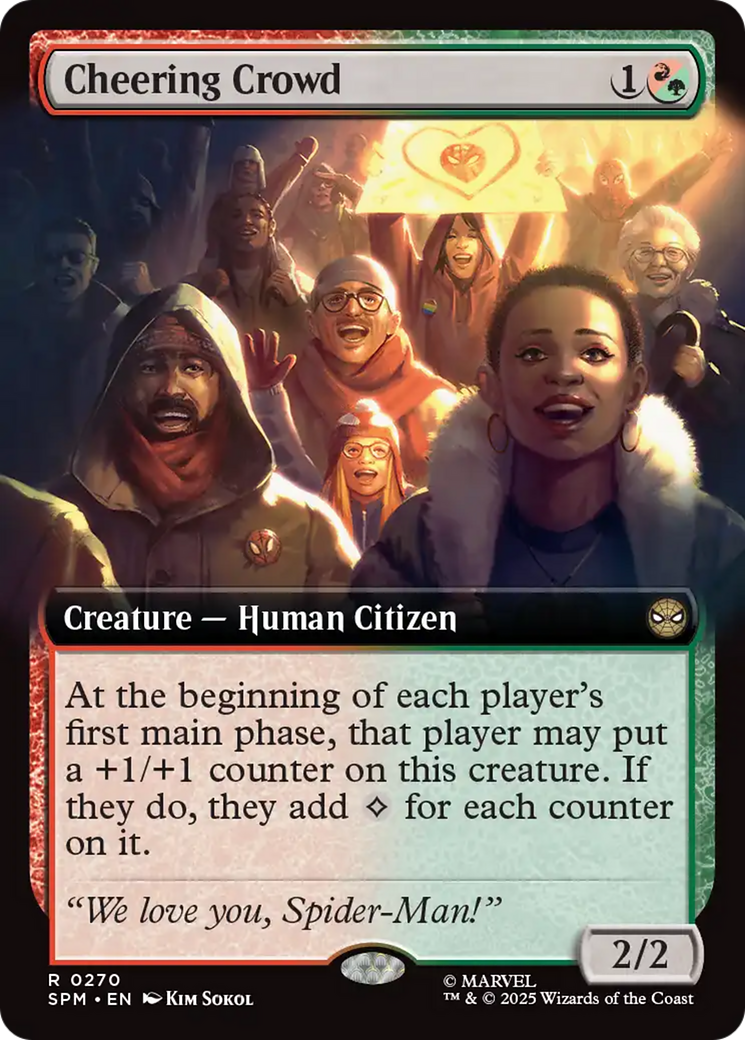 Cheering Crowd (Extended Art) [Marvel's Spider-Man] | Local Legends