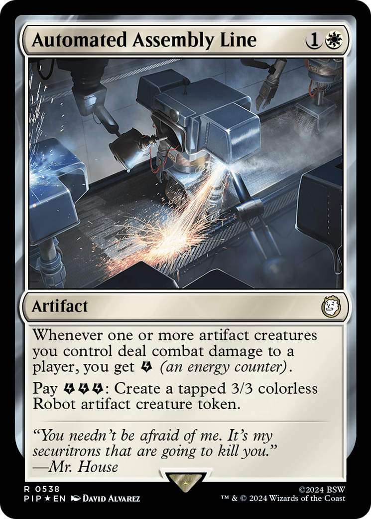 Automated Assembly Line (Surge Foil) [Fallout] | Local Legends