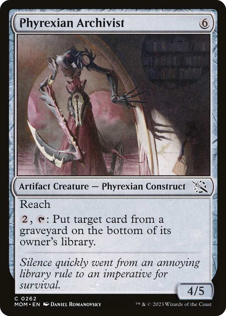 Phyrexian Archivist [March of the Machine] | Golgari Games