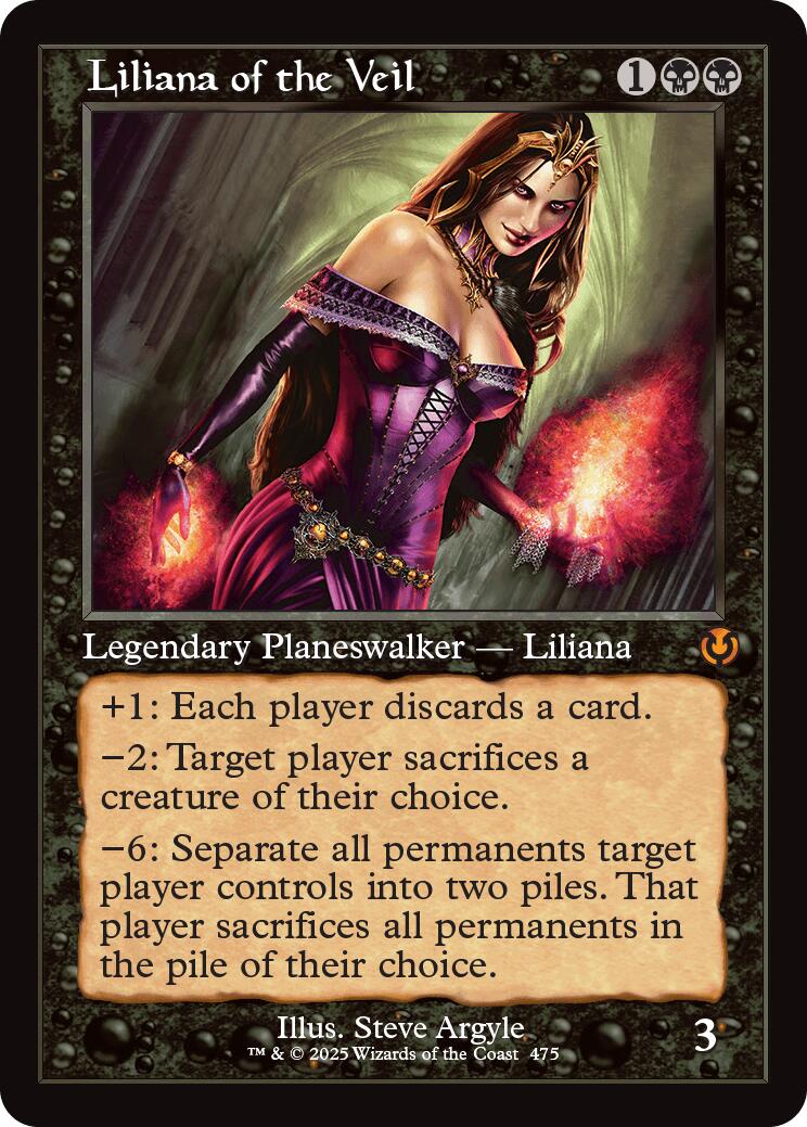 Liliana of the Veil (Retro Frame) | Local Legends