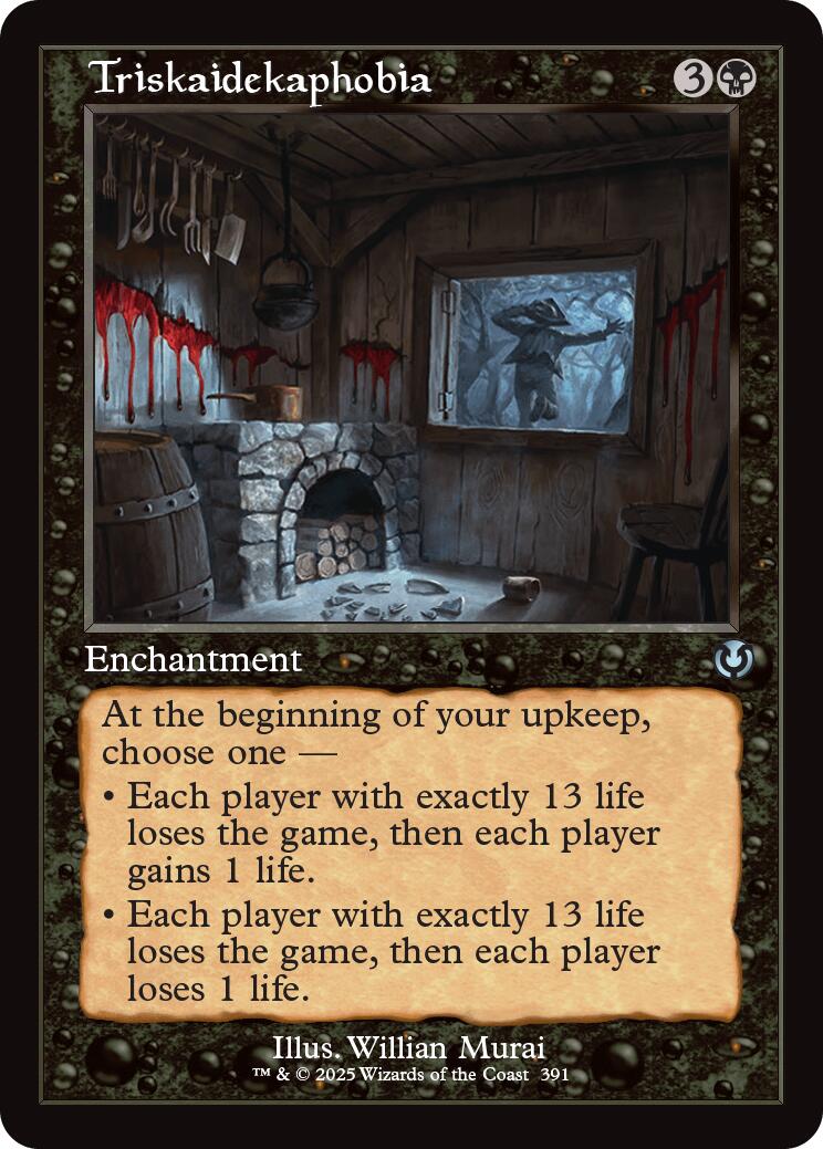 Triskaidekaphobia (Retro Frame) | Local Legends