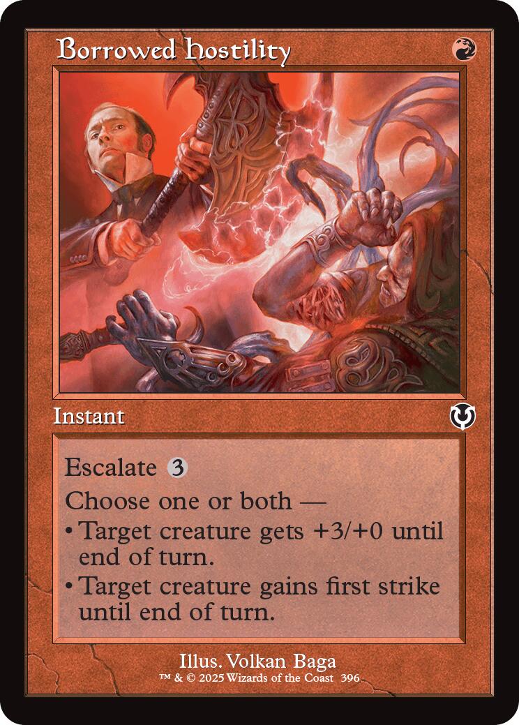 Borrowed Hostility (Retro Frame) | Local Legends