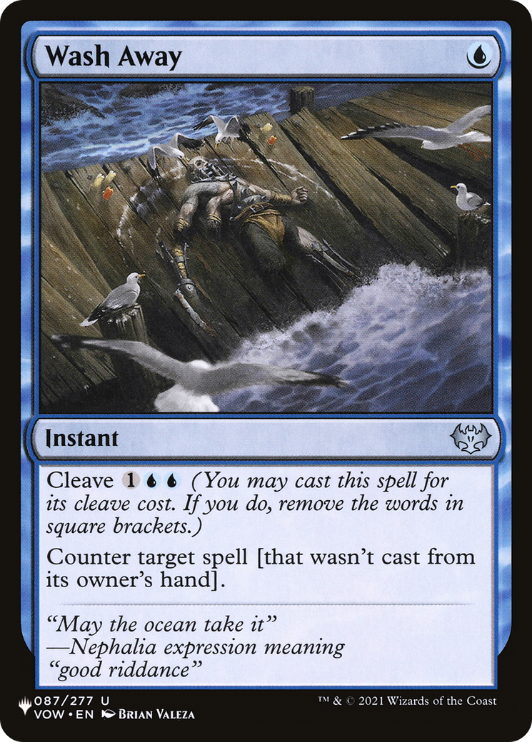Wash Away [The List] | Local Legends