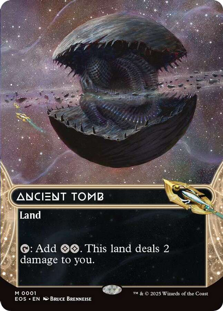 Ancient Tomb (0001) (Borderless) [Edge of Eternities: Stellar Sights] | Local Legends