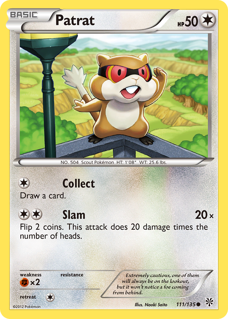 Patrat (111/135) [Black & White: Plasma Storm] | Local Legends