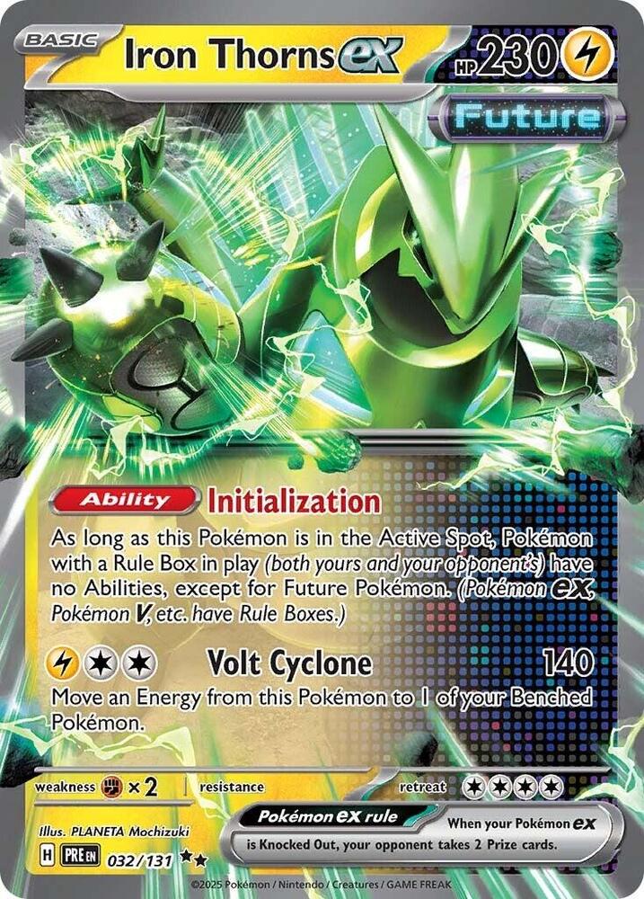 Iron Thorns ex (032/131) [Scarlet & Violet: Prismatic Evolutions] | Local Legends