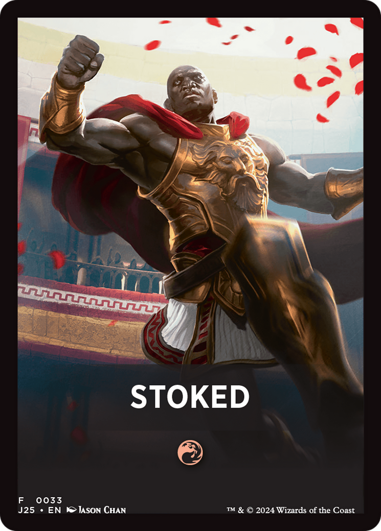Stoked Theme Card [Foundations Jumpstart Front Cards] | Local Legends
