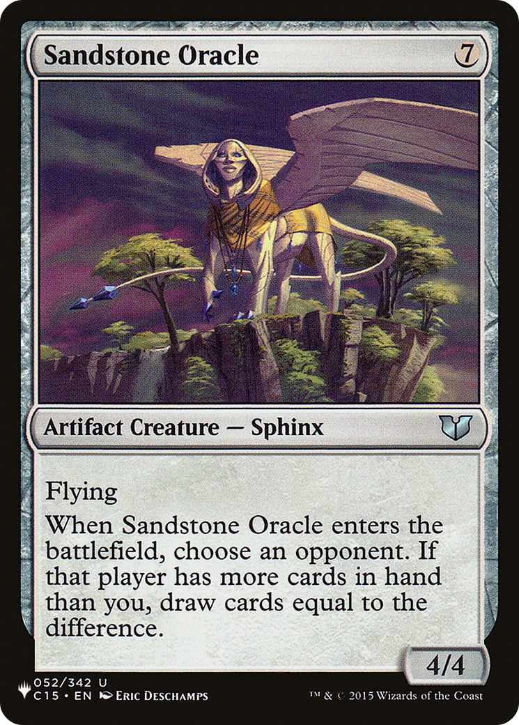 Sandstone Oracle [Secret Lair: From Cute to Brute] | Local Legends