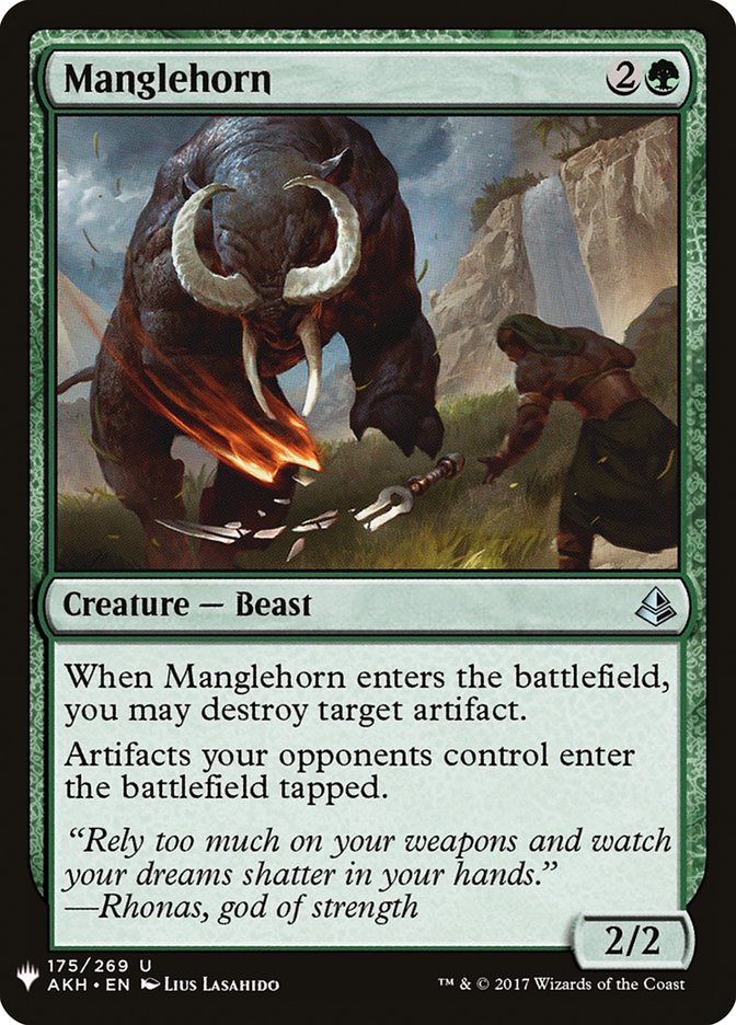 Manglehorn [Mystery Booster] | Local Legends