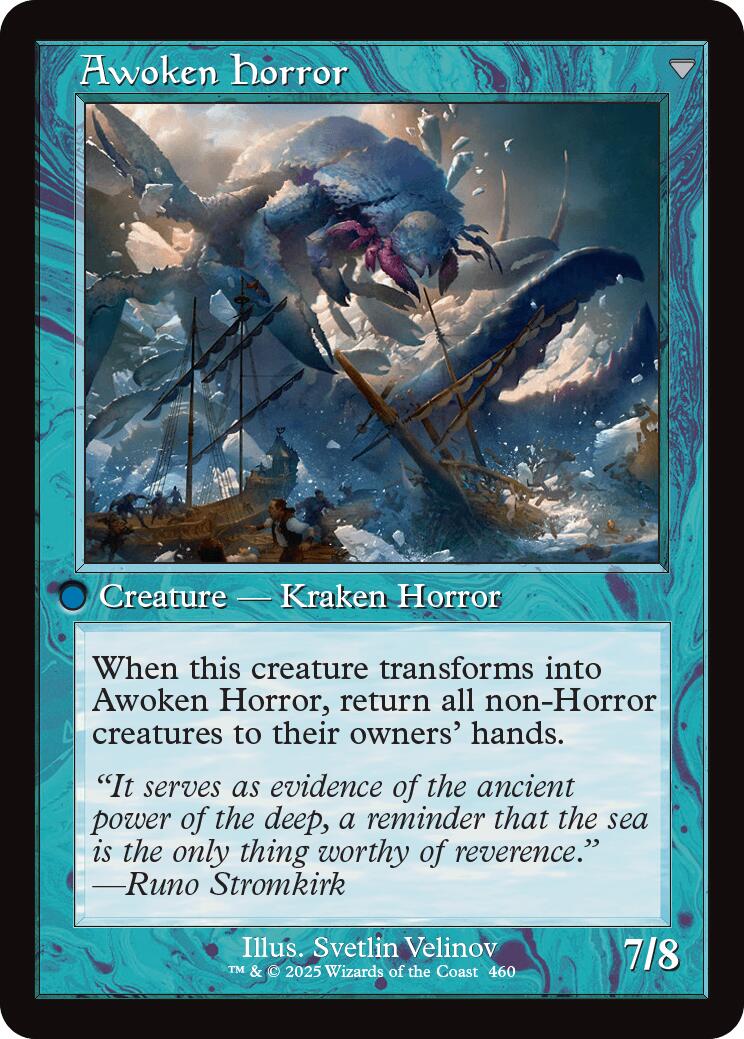 Thing in the Ice // Awoken Horror (Retro Frame) [Innistrad Remastered] | Local Legends