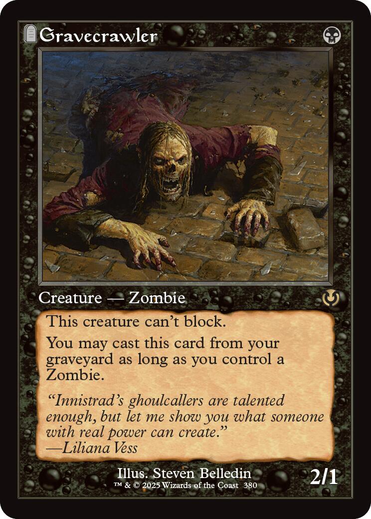 Gravecrawler (Retro Frame) [Innistrad Remastered] | Local Legends