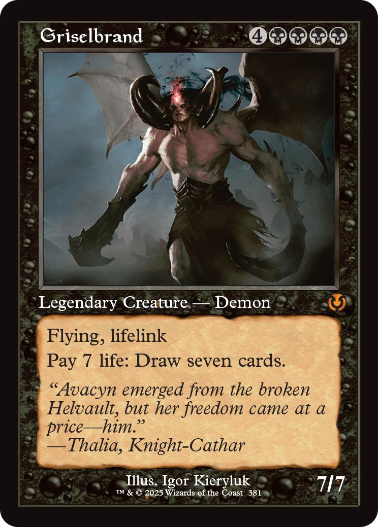 Griselbrand (Retro Frame) [Innistrad Remastered] | Local Legends