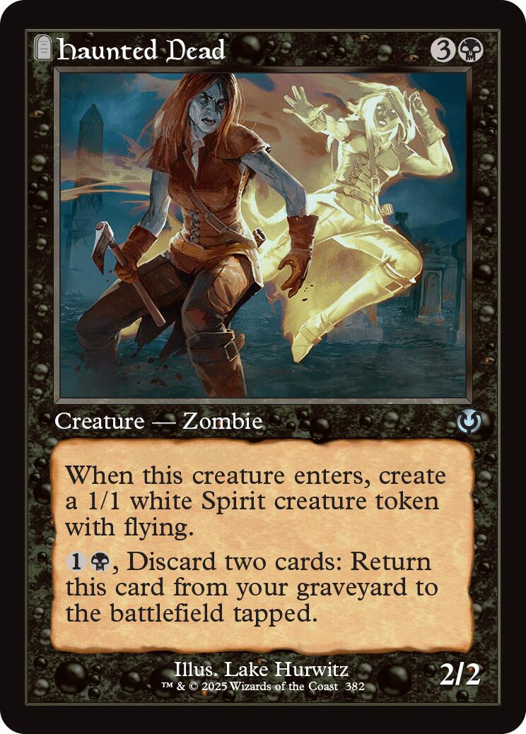 Haunted Dead (Retro Frame) [Innistrad Remastered] | Local Legends