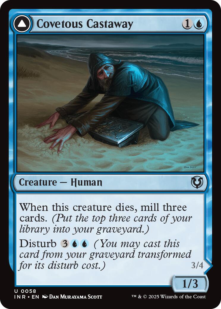 Covetous Castaway // Ghostly Castigator [Innistrad Remastered] | Local Legends