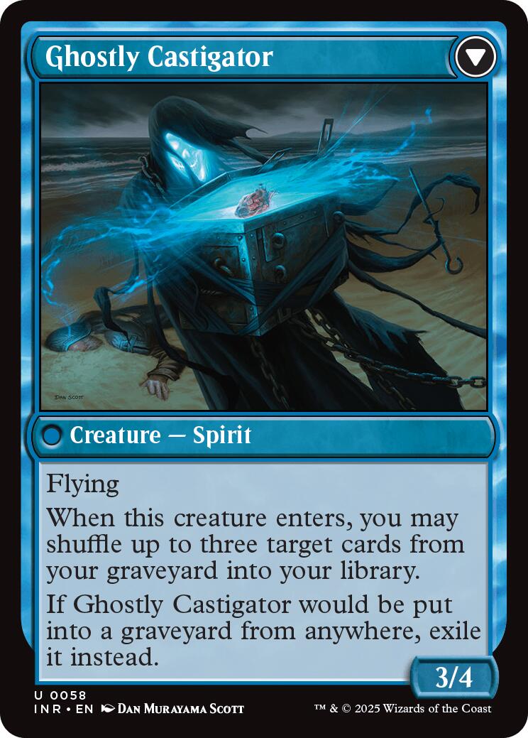 Covetous Castaway // Ghostly Castigator [Innistrad Remastered] | Local Legends