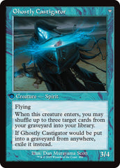 Covetous Castaway // Ghostly Castigator (Retro Frame) [Innistrad Remastered] | Local Legends
