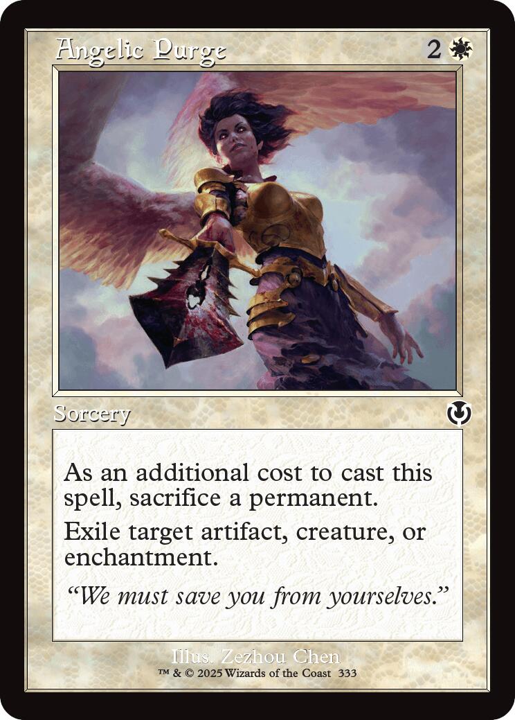 Angelic Purge (Retro Frame) | Local Legends