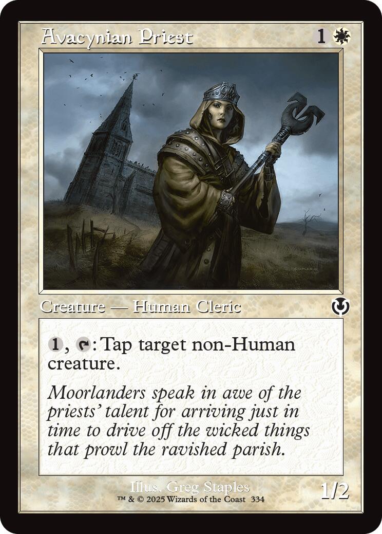 Avacynian Priest (Retro Frame) | Local Legends